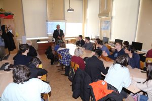 Урок мужества в Астраханской губернском техникуме